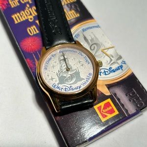 Vintage 1997 Walt Disney World 25th Anniversary Watch by KODAK , NIB